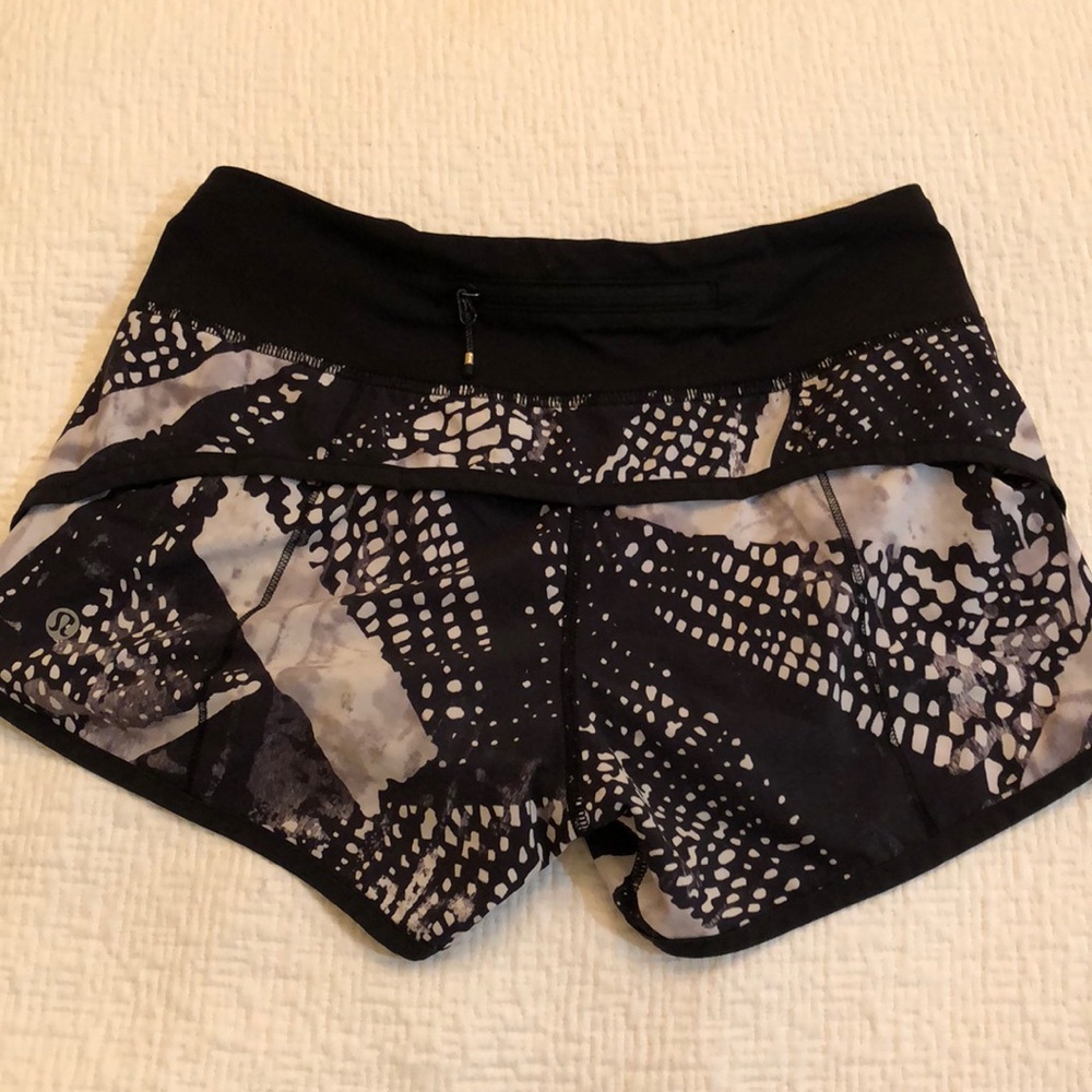 Lululemon Speed Shorts Size 2